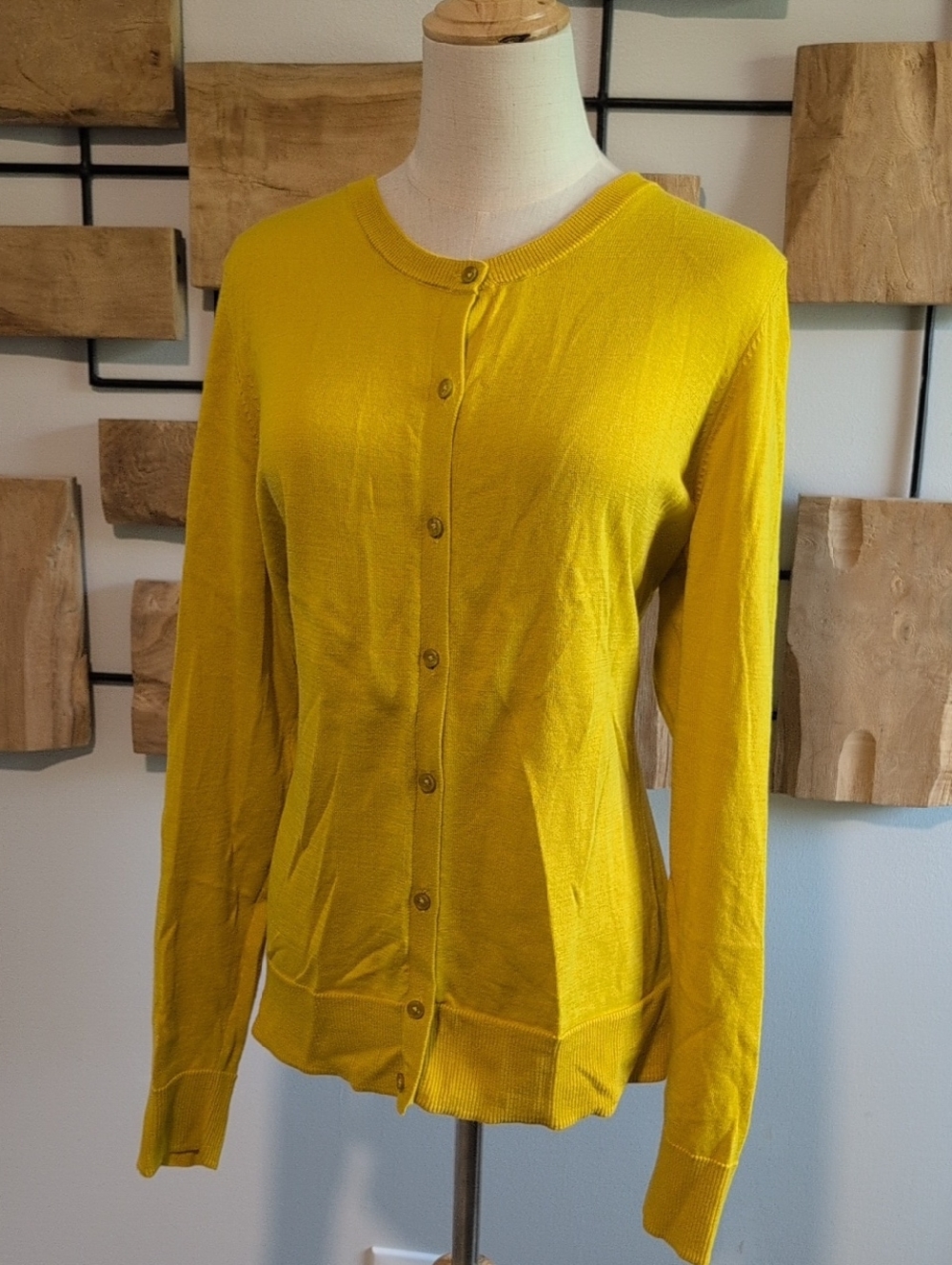 Amazon Essentials Bright Yellow Knit Top